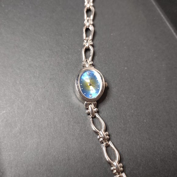 7.5 Inch Blue And Silver Tone Claremont Watch - Picture 11 of 14